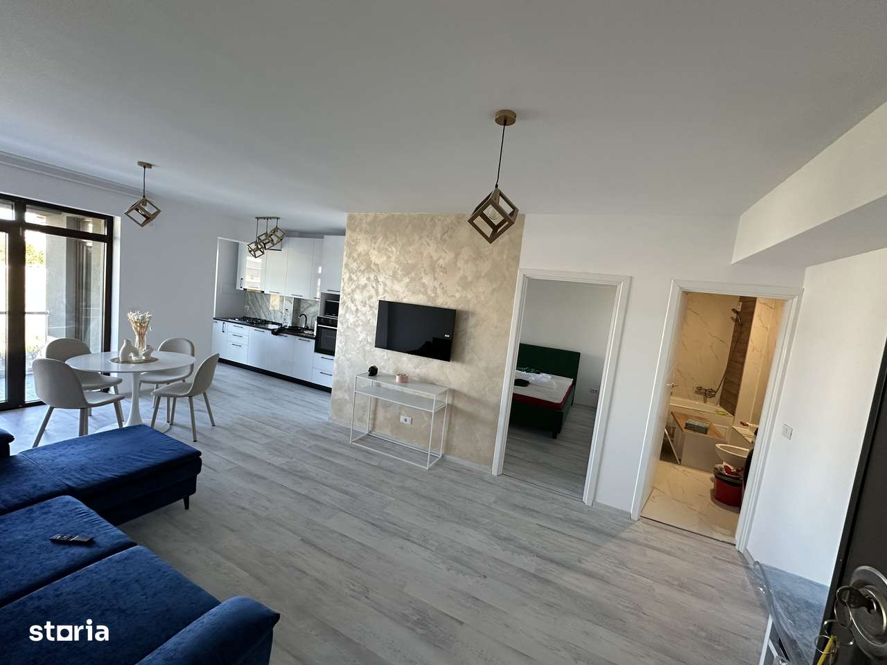 Bloc nou 2 cam! Incal. pardoseala, parcare GRATIS, #Dezvoltator!TVA 9% - Imagine principală: 2/8