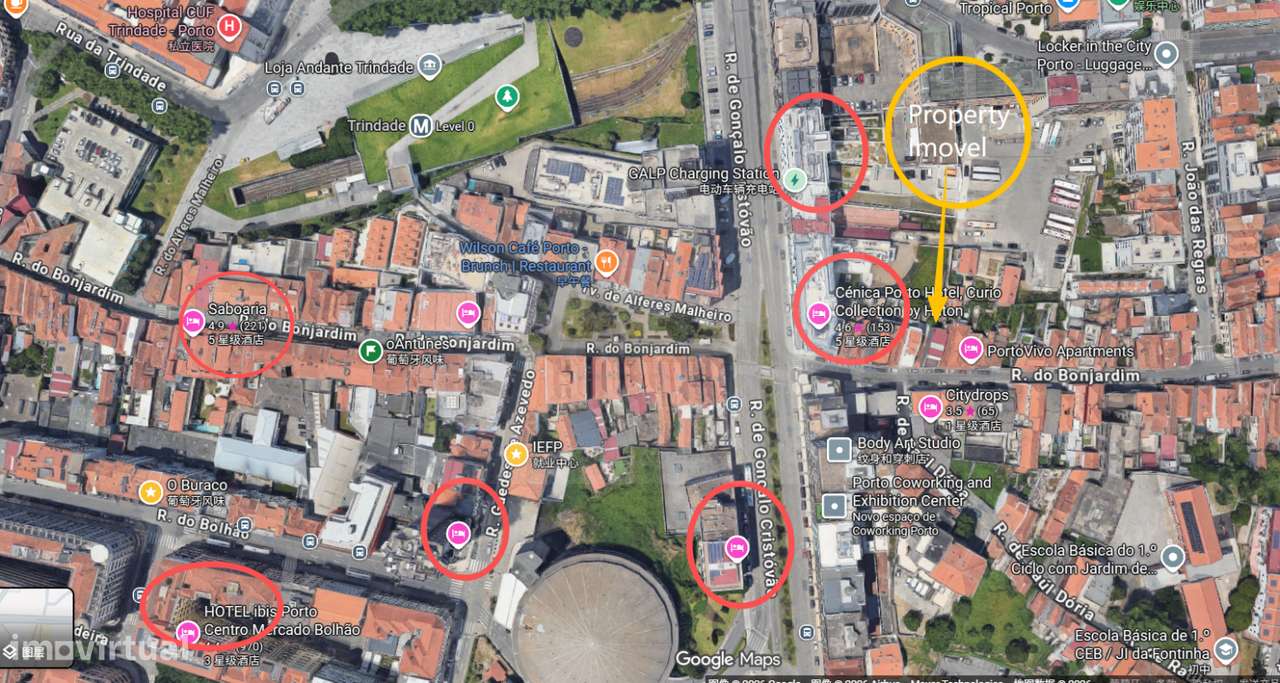 Loja de rua com Jardim/300m Metro Trindade/Baixa-26