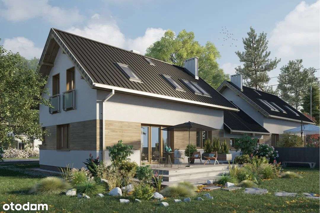 Dom w zabudowie bliźniaczej, 5 pokoi, 135m2 + garaż-4