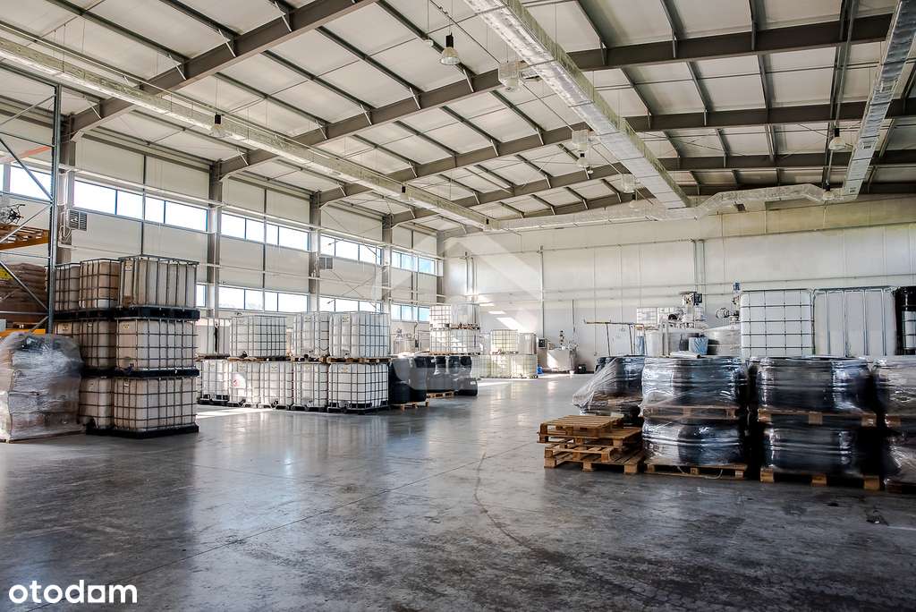 Hala produkcyjna z częścią biurową - 1871 m2-6
