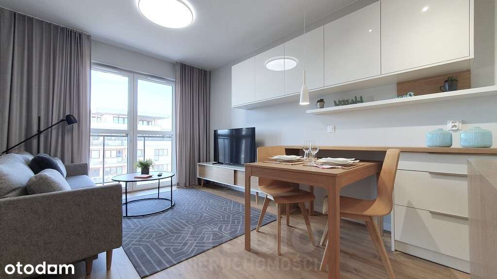 Nowoczesne 39m, 2 pok, balkon komórka garaż - Pełny obrazek: 2/15