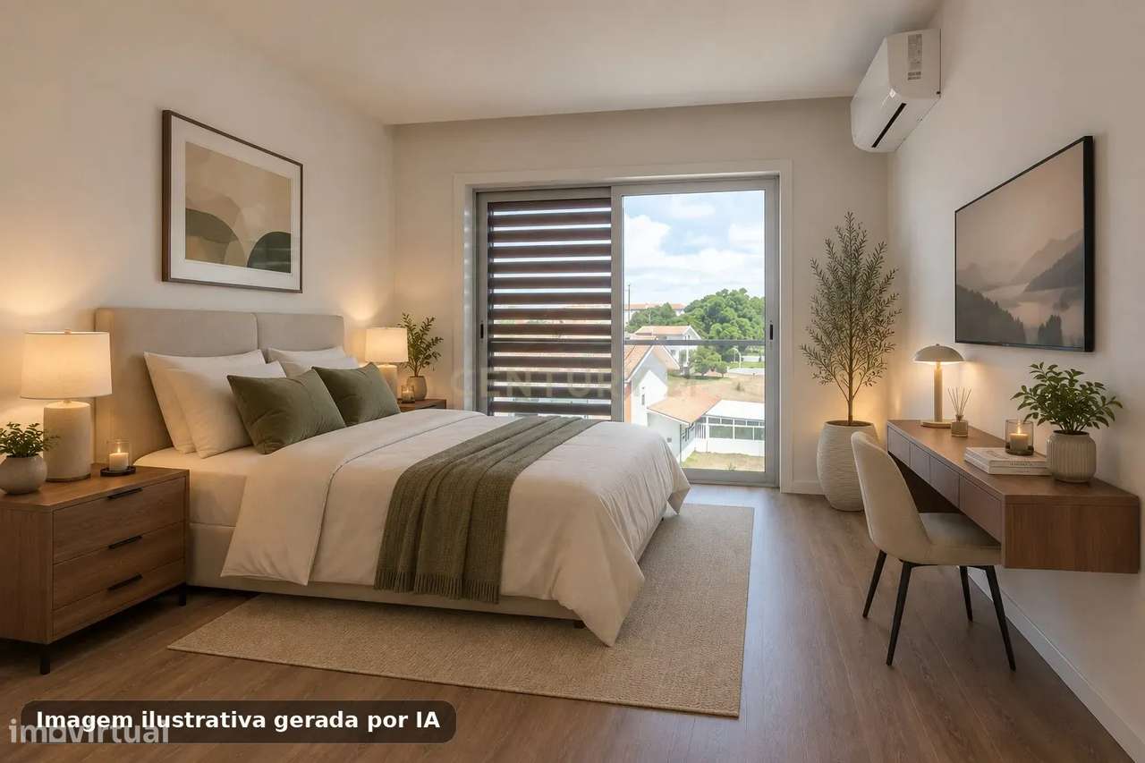 T4 Duplex com vista mar em Espinho-13