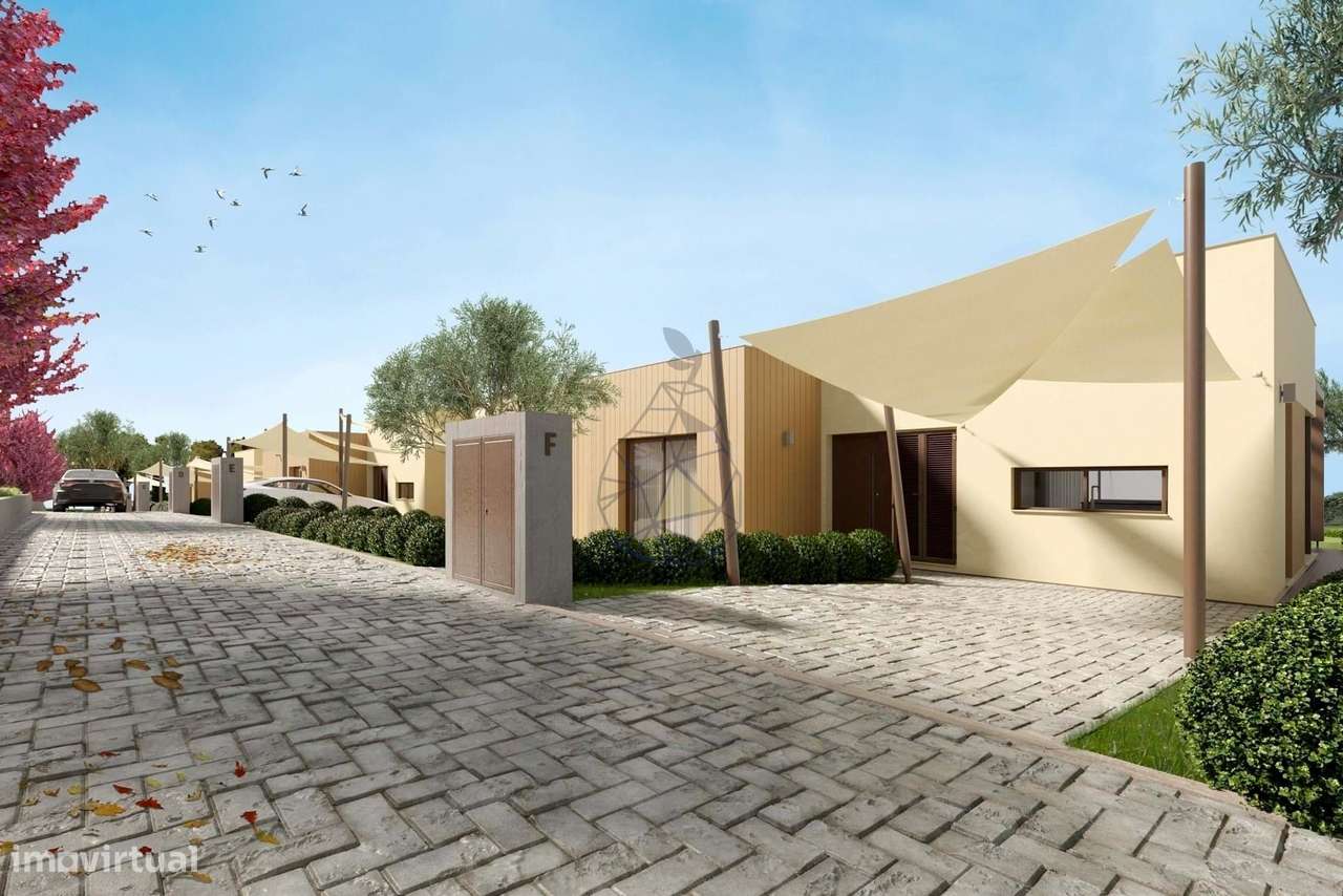 Moderna moradia em banda com piscina em construção em Silves - Grande imagem: 2/11