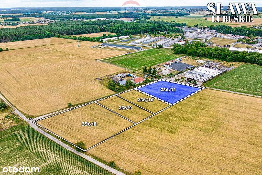 Działka rolna/przemysłowa, pow. 4.372 m², 256/11 - Pełny obrazek: 5/20
