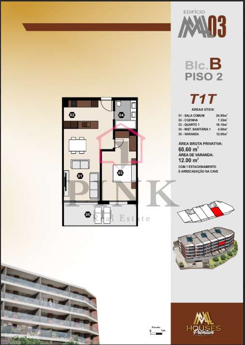 Apartamento T1 - Camara de Lobos-14