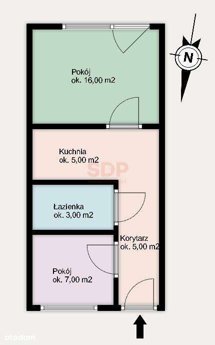 2 pokoje do wejścia|top lokalizacja|idealne na start! - Pełny obrazek: 4/15