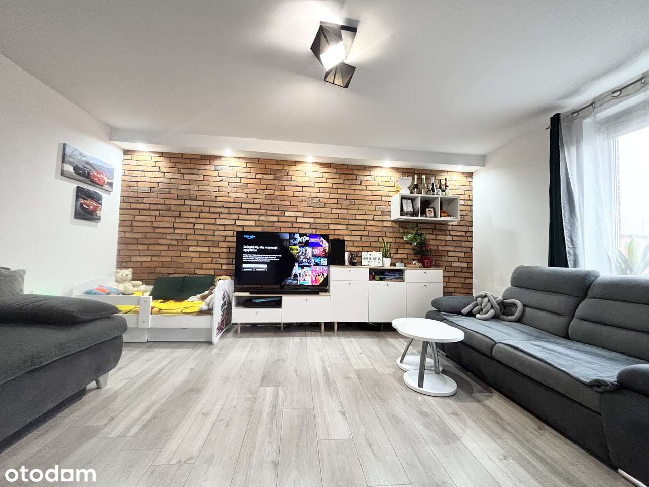 Bezczynszowe 2 pokojowe mieszkanie z ogródkiem Głuszyno-3