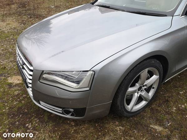 AUDI A8 D4 3.0 TFSI LY7G MASKA ZDERZAK CHŁODNICE WZMOCNIENIE KPL PRZÓD - 7