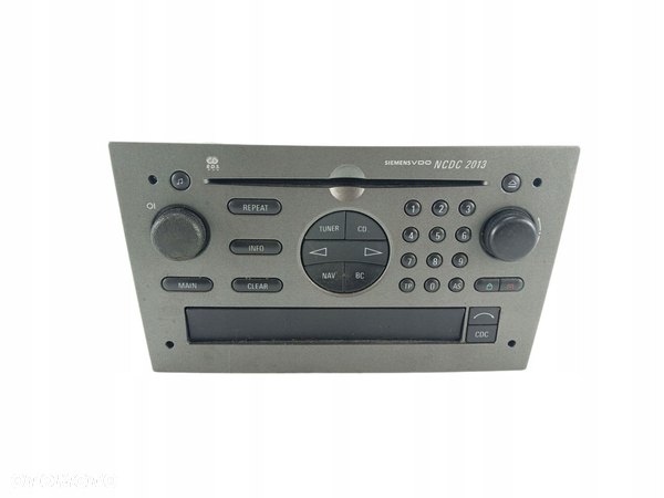 RADIO CD NCDC2013 WYŚWIETLACZ OPEL VECTRA C 13138250 - 3