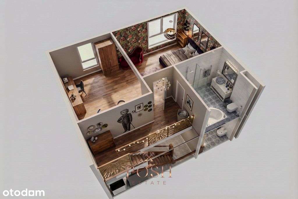 Wykończony dom przy lesie | Wysoki standard 98,5m²-19
