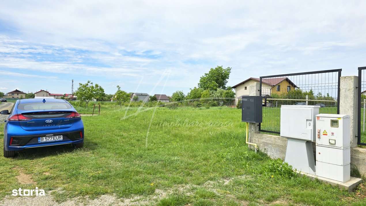 Teren intravilan in zona rezidentiala, la 1 km de A0 si A1-12