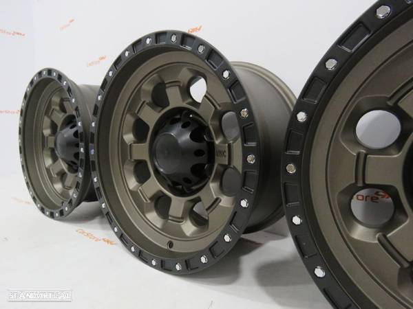 Jantes Aluminio 4x4 MWC Bronze 15 x 8 et 0 6x139.7 - 7