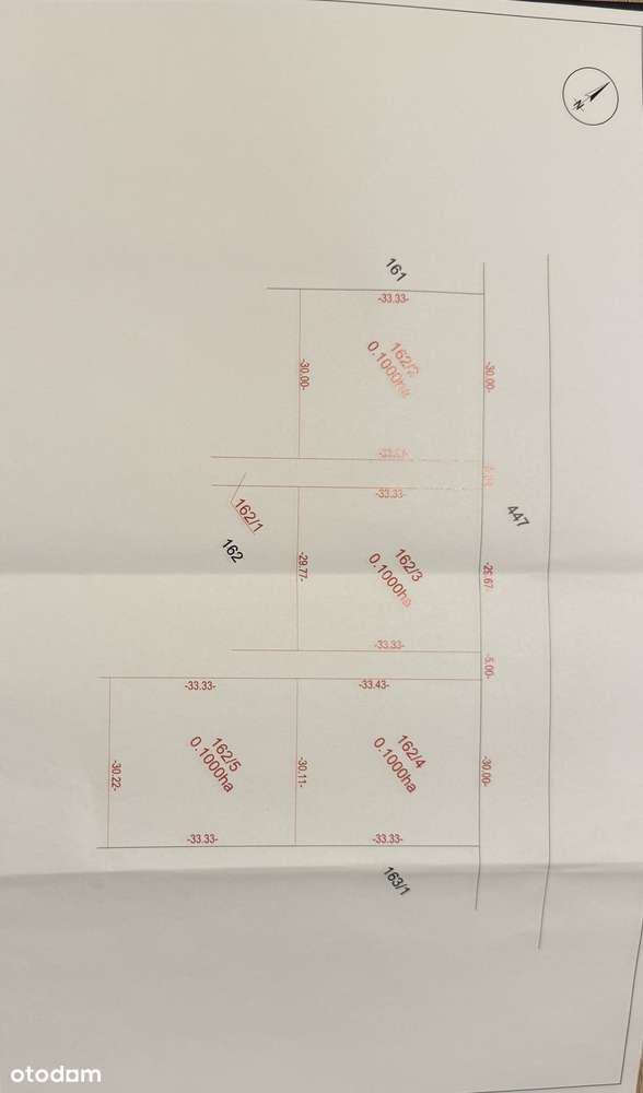 Działka budowlana 1000 m² w spokojnej okolicy. - Pełny obrazek: 5/5