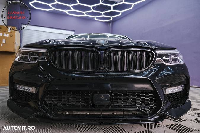 Bara Fata BMW Seria 5 G30 G31 (2017-2019) M5 Sport Design echipat cu Distronic ACC- livrare gratuita - 20