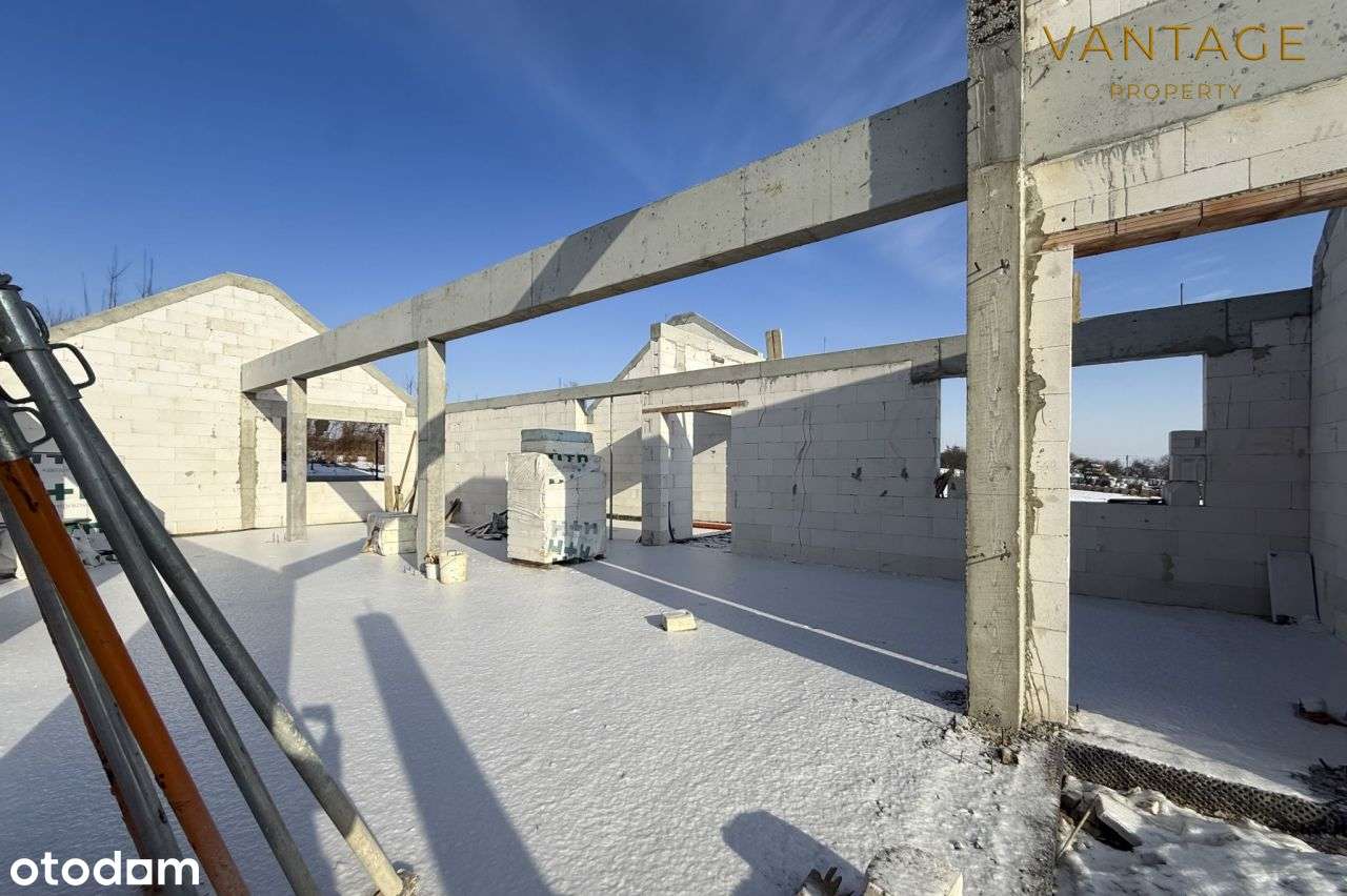 Nowoczesny dom parterowy z garażem (powiat wielicki)-6