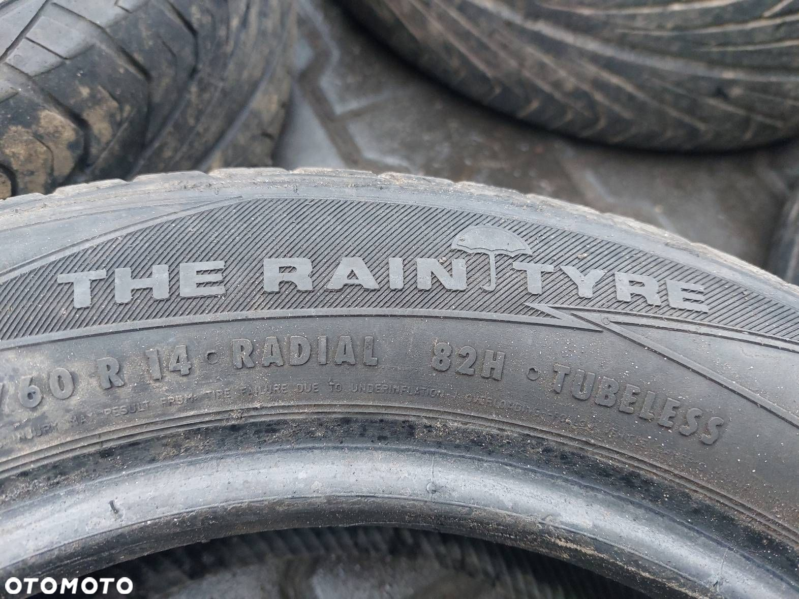 OPONY LETNIE 4 SZT 185/60R14 2006R UNIROYAL RALLYE 550 THE RAIN TYRE - 3