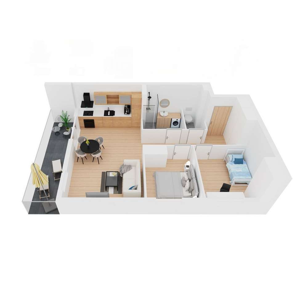 6.Dzielnica - Mieszkanie 25/M3e/6C - Pełny obrazek: 3/15