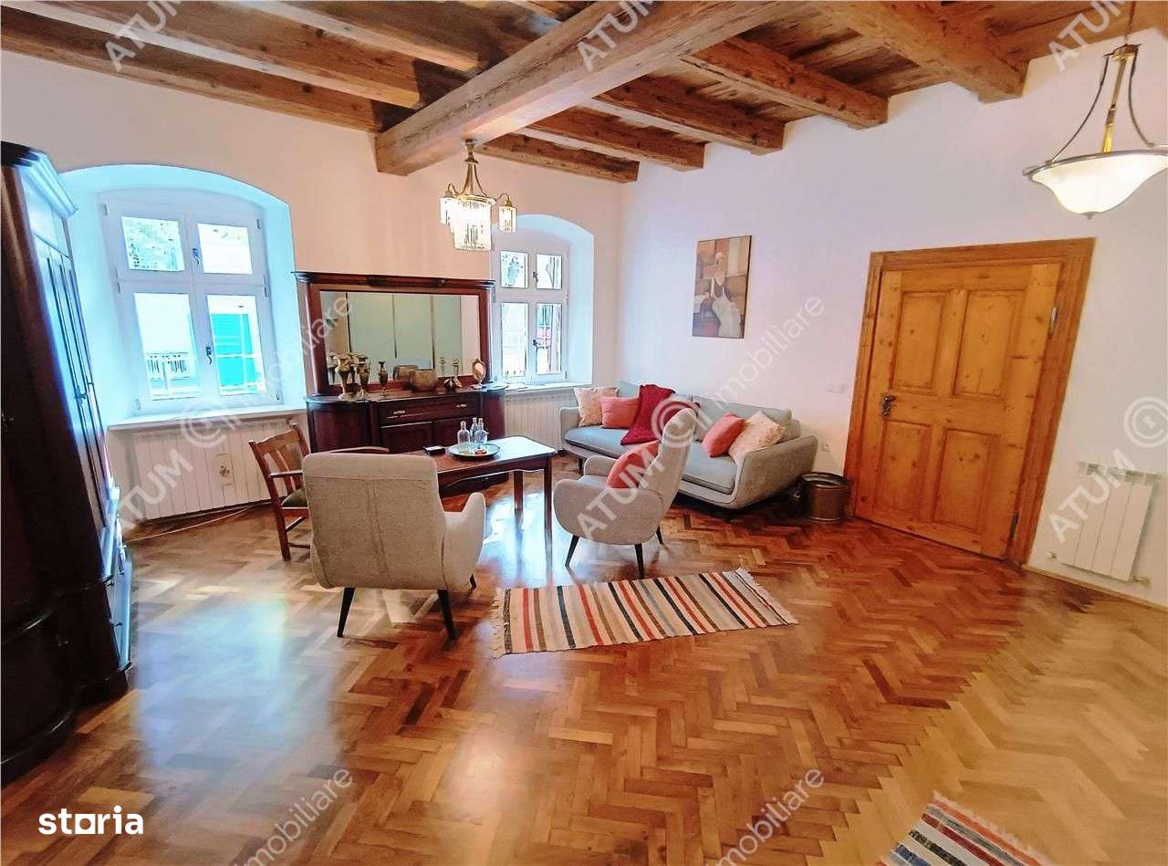 De inchiriat apartament unicat cu 2 camere langa Piata Mare din Sibiu - Imagine principală: 4/9