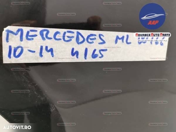 Bara spate Mercedes ML W166 an 2011-2015 cu senzori originala in stare buna - 10