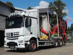 Mercedes-Benz Arocs 3358 Do drzewa przewożenia + Żuraw LOGLIFT, 2017rok, 6x4, 580KM, EURO 6 - 2