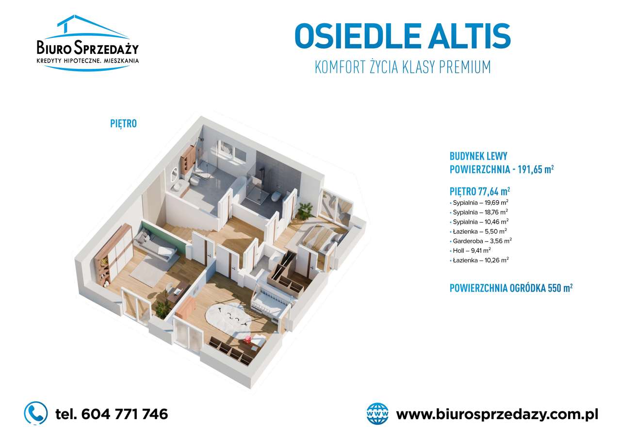 PREMIUM BLIŹNIAK+PODWÓJNY GARAŻ+PODJAZD+DUŻY OGRÓD - Pełny obrazek: 4/13