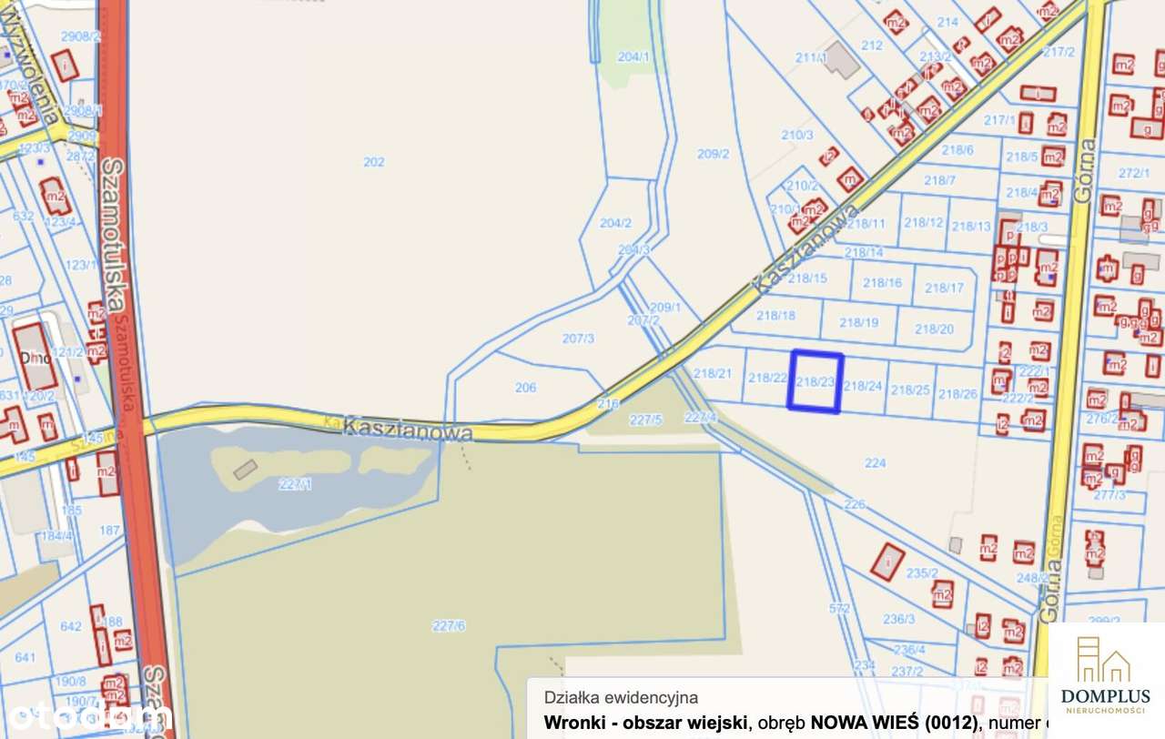 Ustawne działki 800 m2 - spokojna okolica, ul. Kasztanowa-3