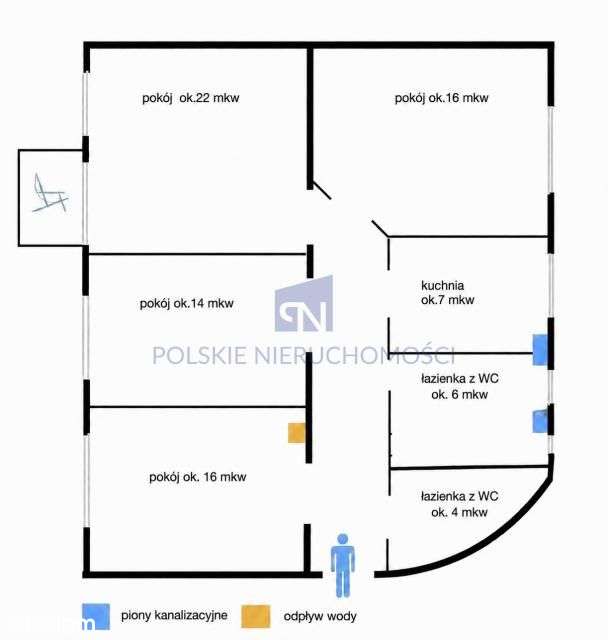 Śródmieście | 92m2 | 4 pokoje | Balkon-14