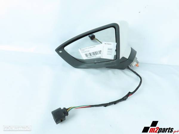 Retrovisor Completo Esquerdo Seminovo/ Original SEAT IBIZA V (KJ1) 6F1857507AC - 1