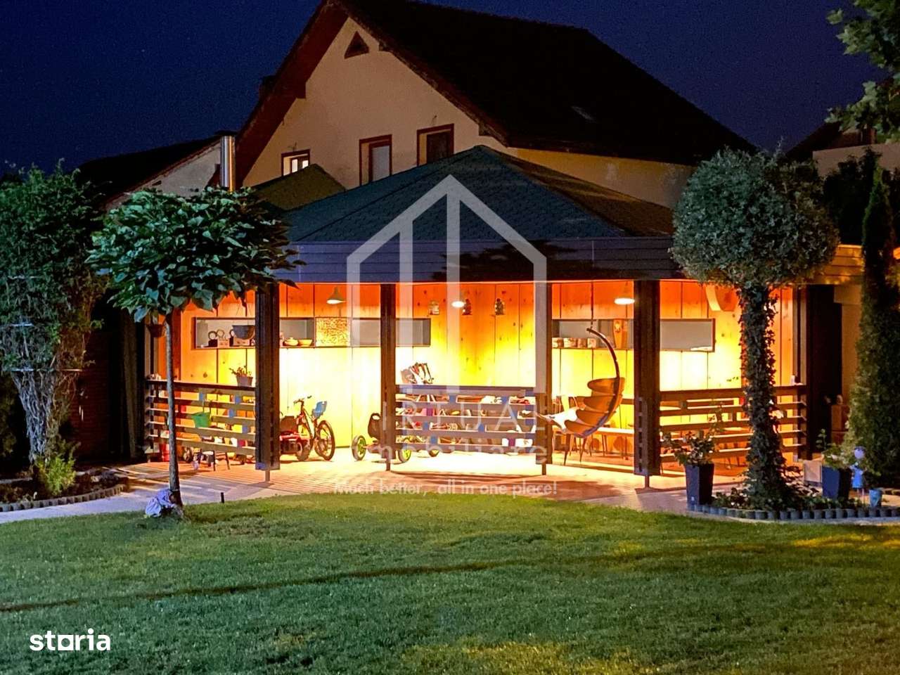 Casa de inchiriat, cu 4 camere curte 750 mp. in Selimbar-str. N.Brana - Imagine principală: 2/20