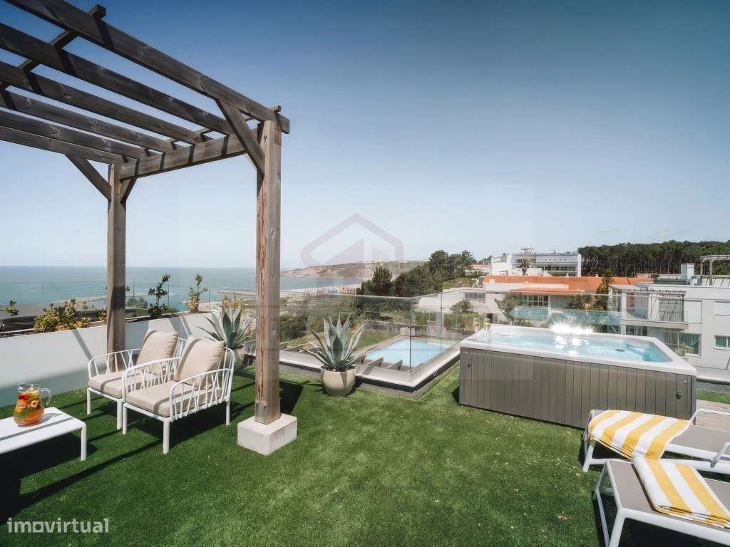 Apartamento T2 com rooftop e estacionamento - Mar à Vista-14