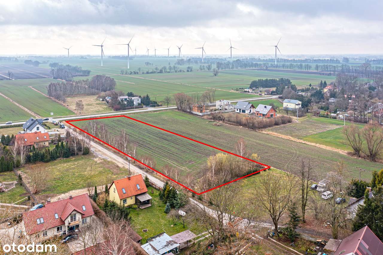 Działka usługowo - mieszkaniowa przy S7.-7