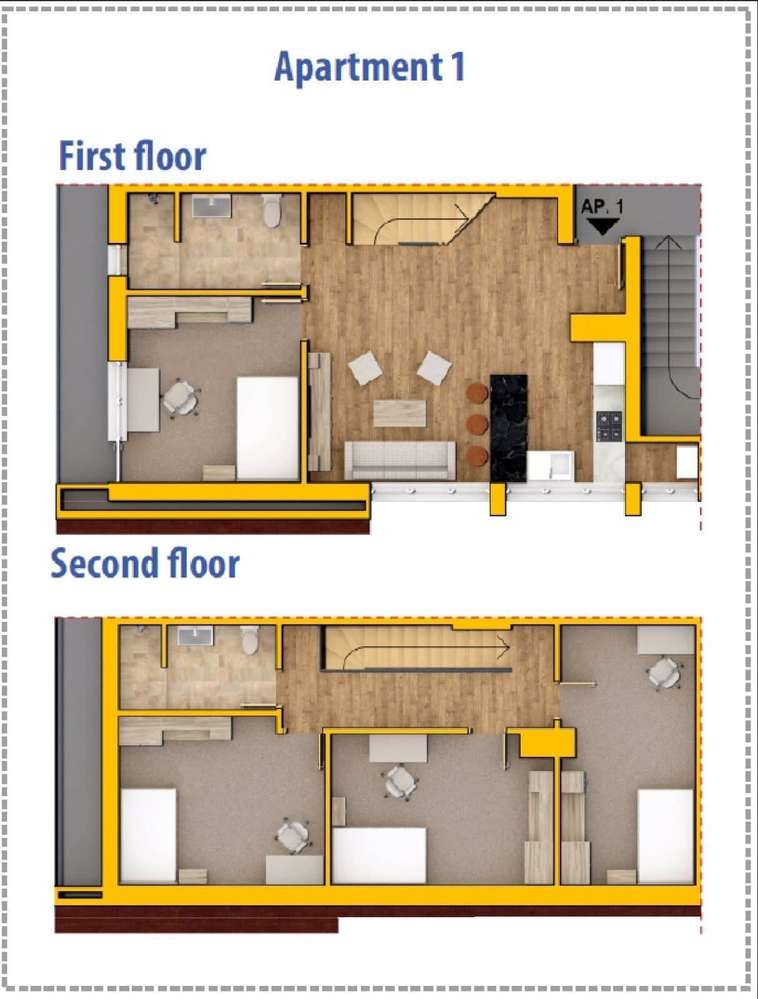Apartament spațios cu 4 camere , strada Păcii, la 10 minute de UMFST-6