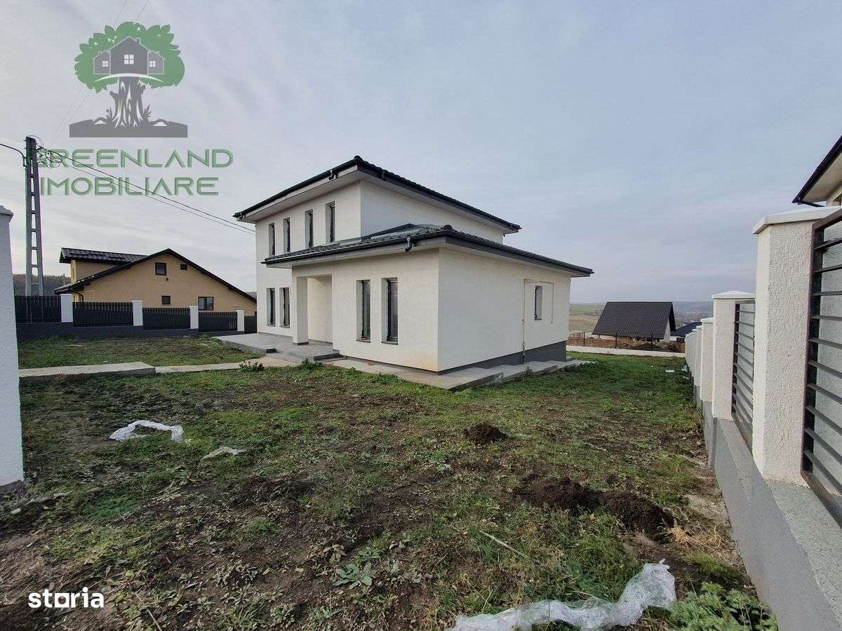 Vila 4 camere, 2 bai, 120mp,ST 500mp, langa padure, asfalt, canalizare - Imagine principală: 2/20