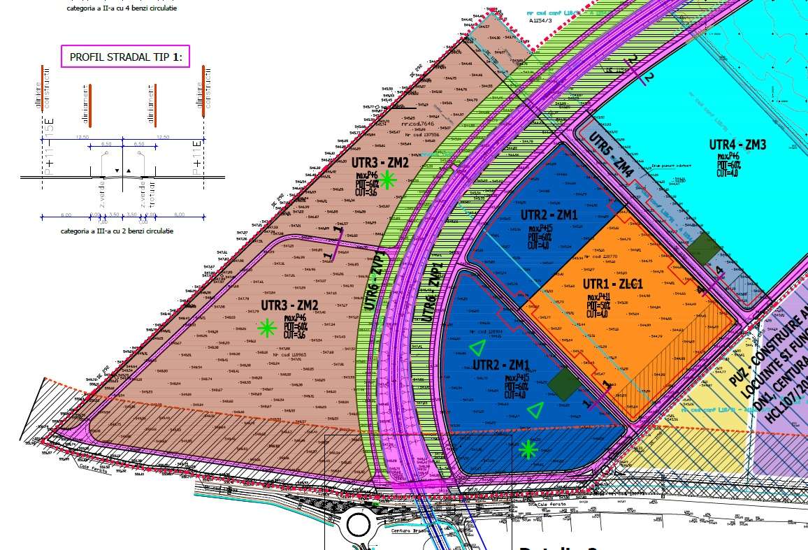 Vand 18 ha teren intravilan - dezvoltari imobiliare - Imagine principală: 3/6