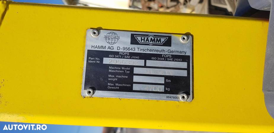 Hamm HD 14 W Cilindru compactor - 11