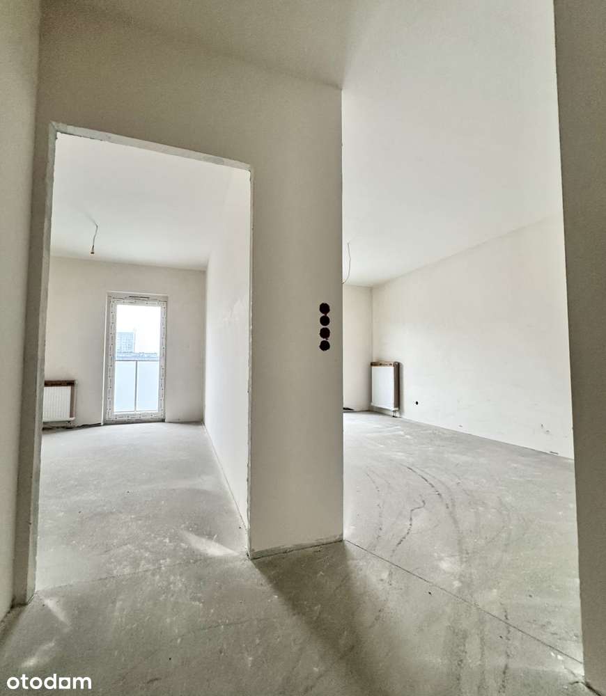 Wejdź i zobacz — gotowe 2 pokoje 42 m², duża loggia 9 m², Winogrady-5