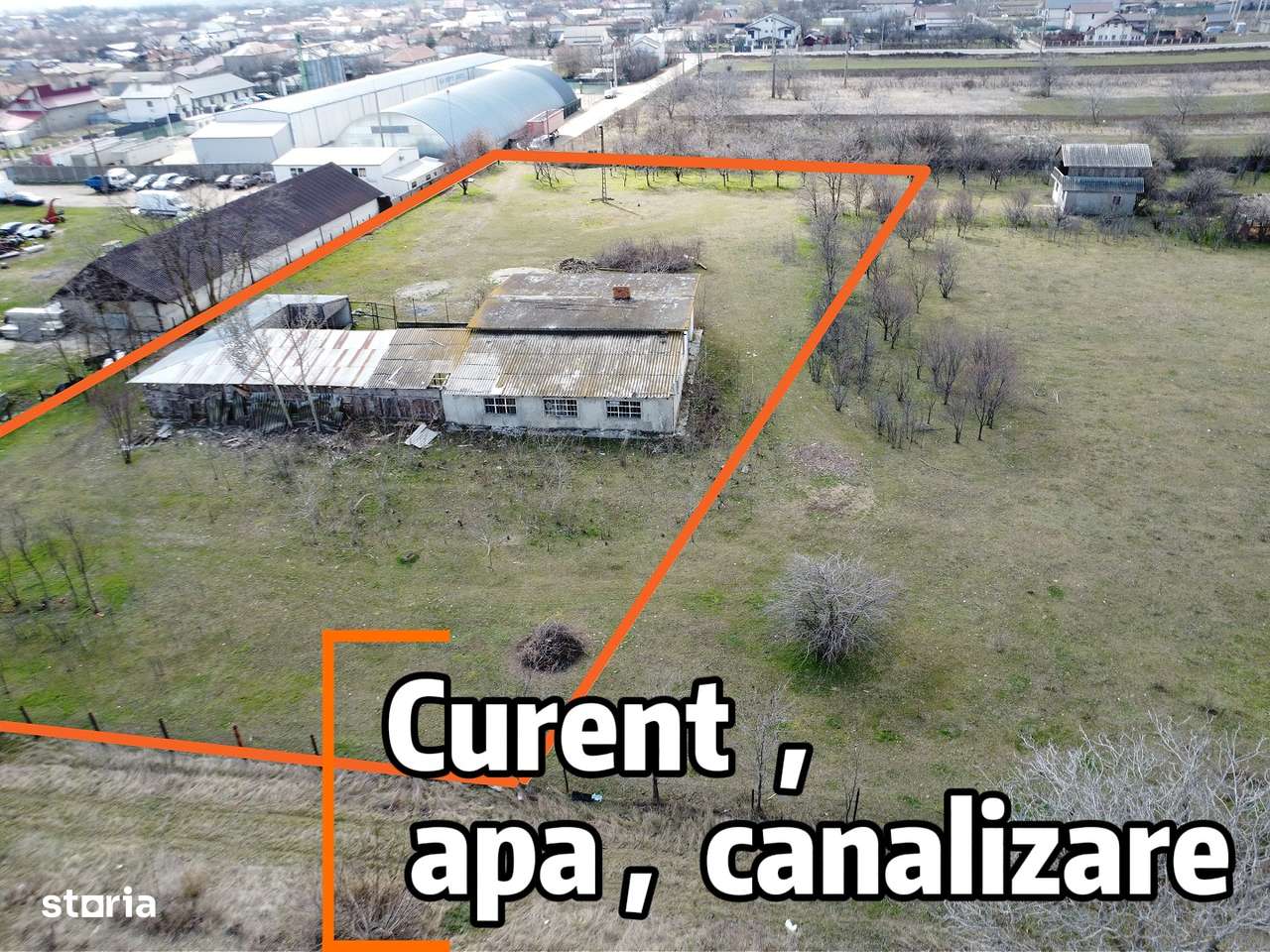 Teren intravilan 3440mp., deschidere 40ml.,ideal casa sau firma-1