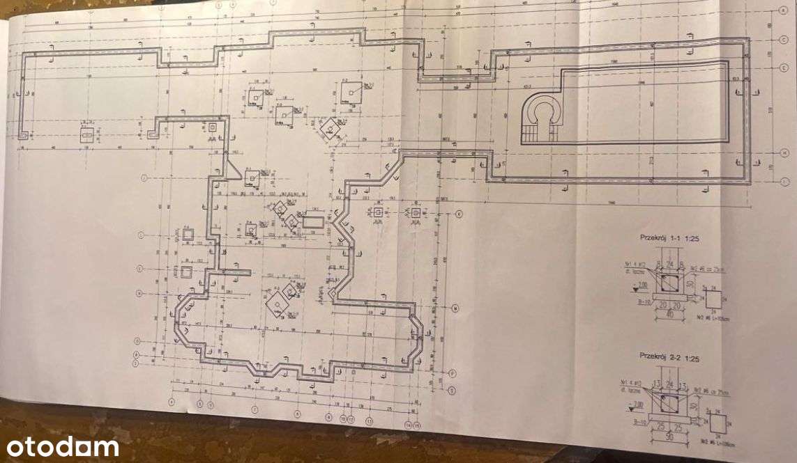 Parterowa Rezydencja Z Basenem, duża działka, styl-18