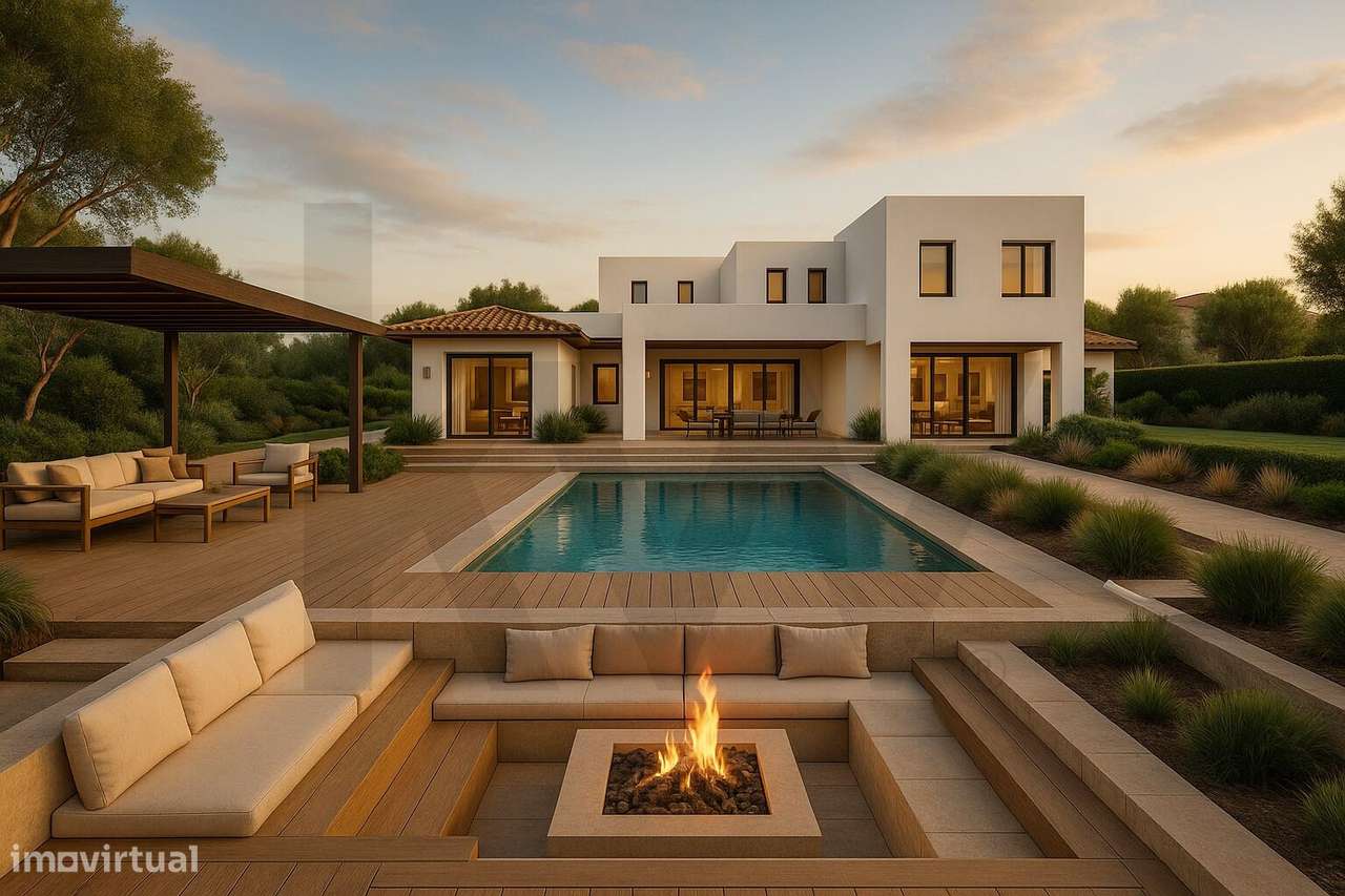 Carcavelos: moradia T5+ em lote 1.522 m2 com piscina — potencial único - Grande imagem: 4/60