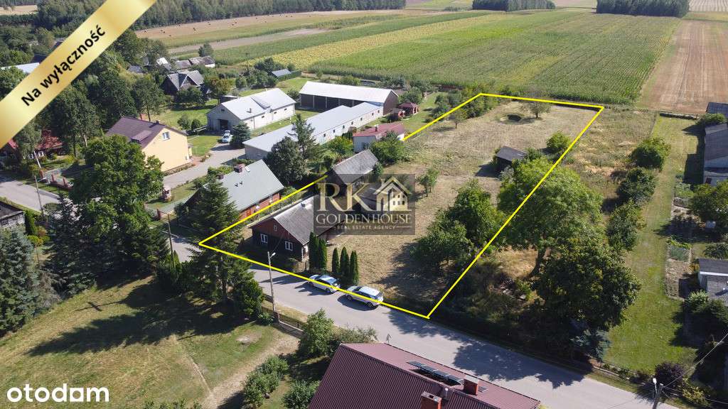 Rodzinny klimat: drewniany dom+duża działka –na weekendy i całorocznie-8