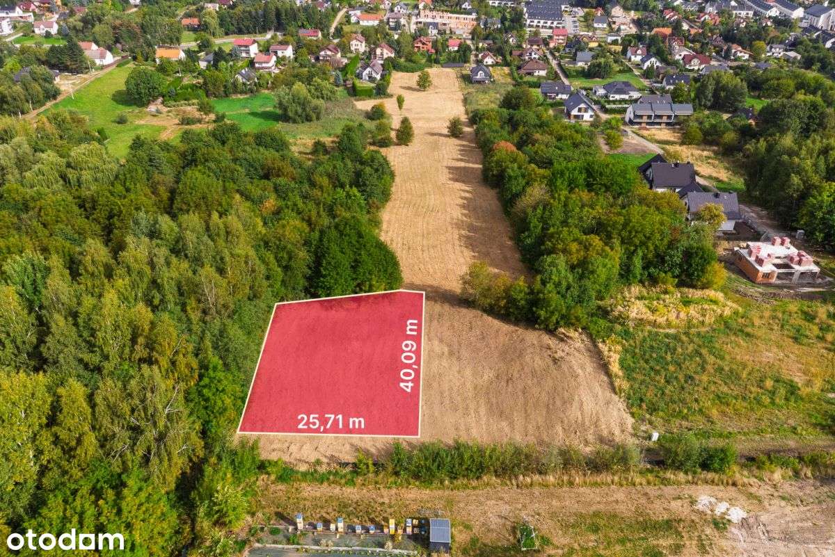 Widokowa działka budowlana w Wieliczce-5