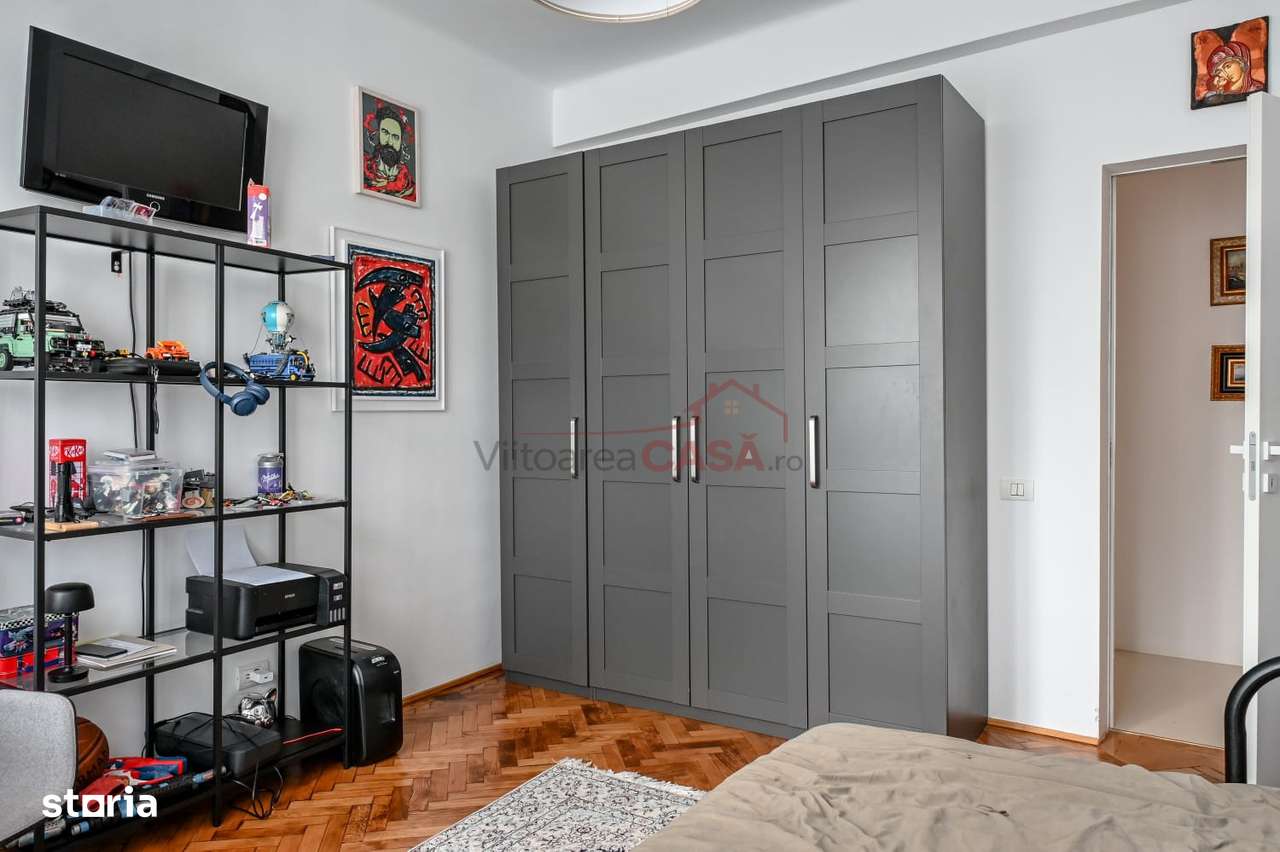 Pta Romana - 4 camere renovat complet - vedere deschisa spre parc-7