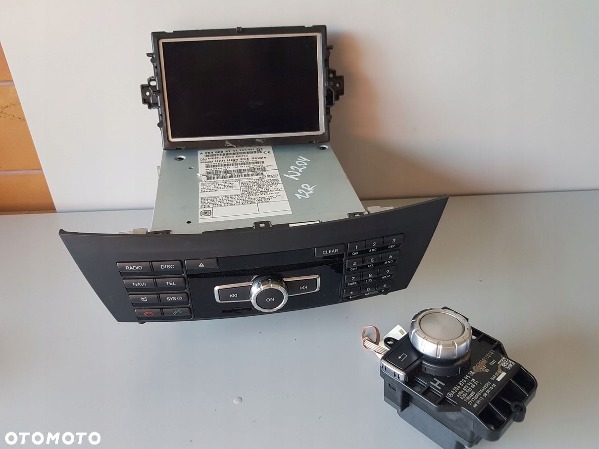 Radio nawigacja a2049004711 mercedes w204 lift - 1