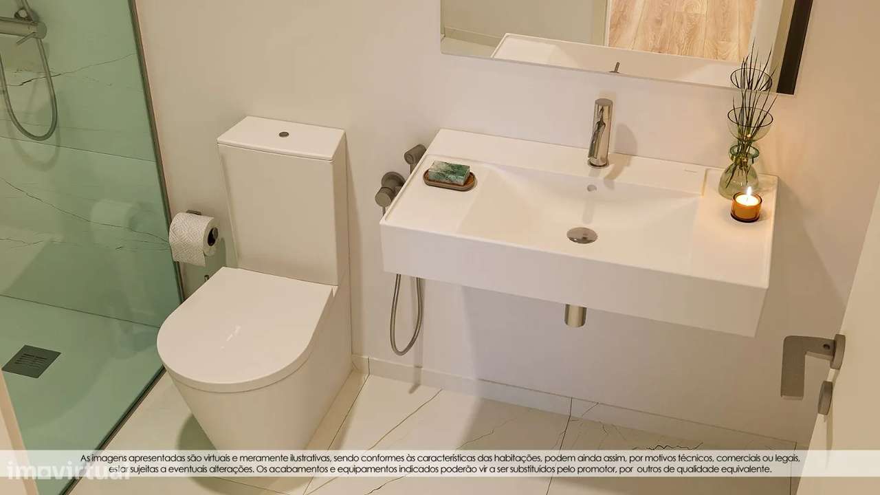 Apartamento T1 Novo c/ Lugar de Garagem em Campanhã (Praça Flores)-10
