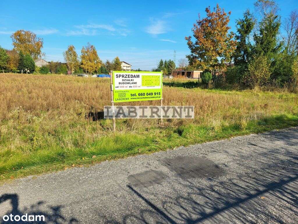 Rzerzęczyce, 541m2 budowlana, objęta mpzp, bez pcc-1