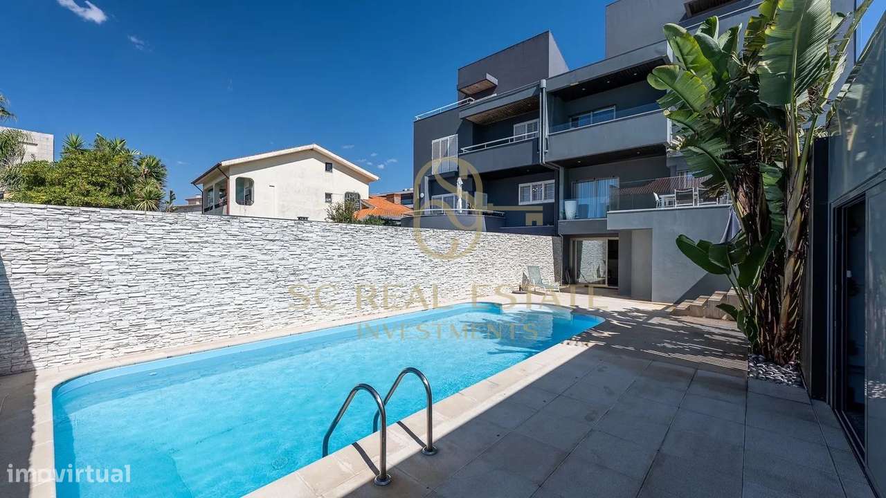 Moradia T4 com Piscina, 3 frentes, 300 mts Praia, São Félix Marinha-33