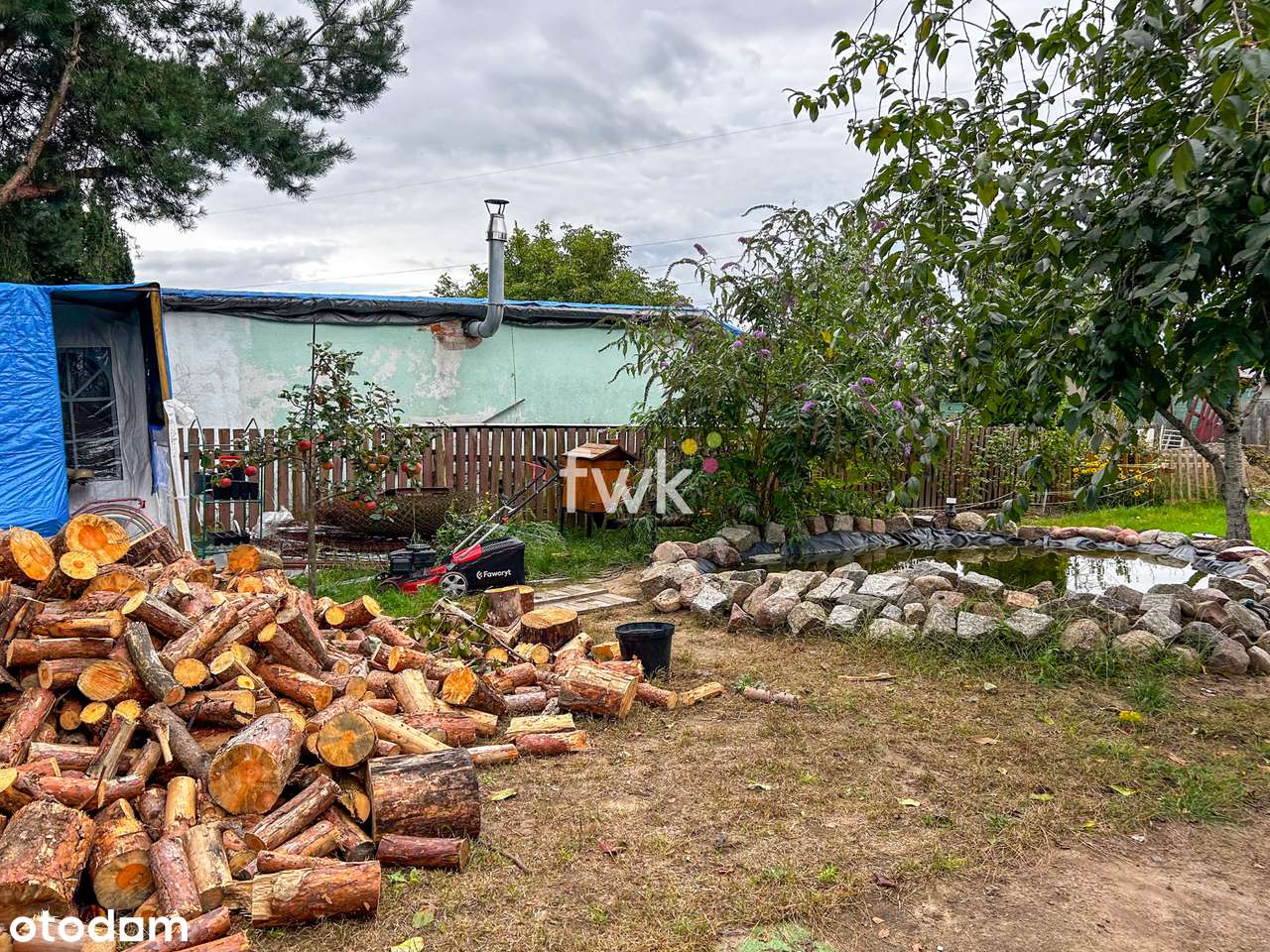 Działka ROD z całorocznym budynkiem mieszkalnym!-13