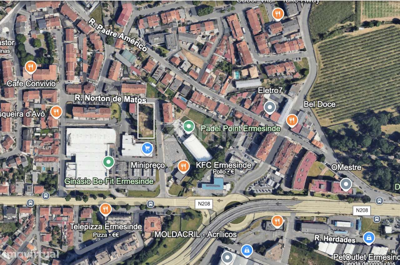 Terreno com 1.358 m² para construção em Ermesinde - Grande imagem: 3/9