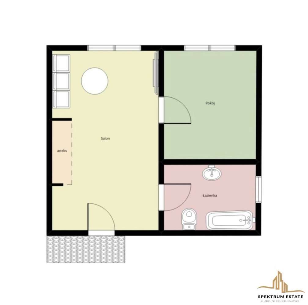 Dwupkojowe Głowackiego / Bronowicka-7