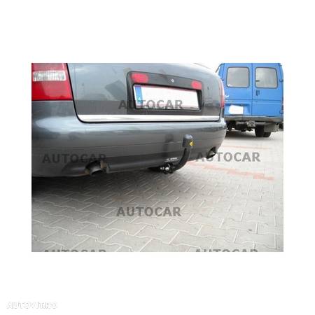 Carlig de remorcare pentru Audi A 6 - 4 usi, Avant, Quattro, (4B,C5) - sistem semidemontabil - cu suruburi - din 1997/04  - 2004 - 6